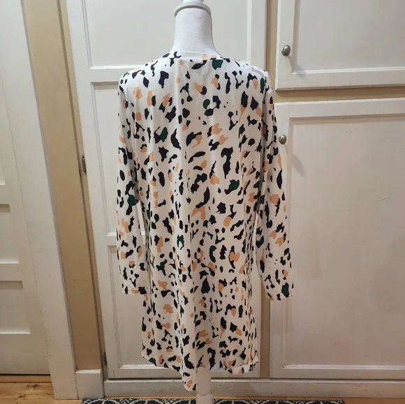 SHEIN's Emery Rose Women's Print Twist Hem Dress NWOT - Picture 7 of 12